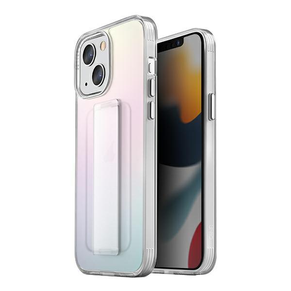 Etui do iPhone 13 UNIQ Heldro z paskiem Iridescent
