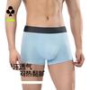 YOUKESHU Men's Underwear, Pure Cotton 7A Antibacterial Crotch, Cool And Breathable, 100% Cotton Antibacterial Crotch, Boxer Briefs And Shorts