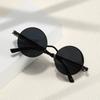 Glazzy retro round-rimmed steampunk sunglasses for mendesign for divingfishing and vacation