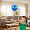 Non-Toxic Glowing Up Magic Saucer Ufo Ball Squishy Transformable Bouncing Ball Toy With 6 Light Parent-Child Interactive Kids Gift