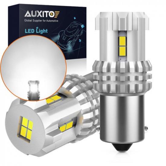 AUXITO 7506 1156 LED Backup Light Reverse 6000K Super Bulbs Bright White Canbus