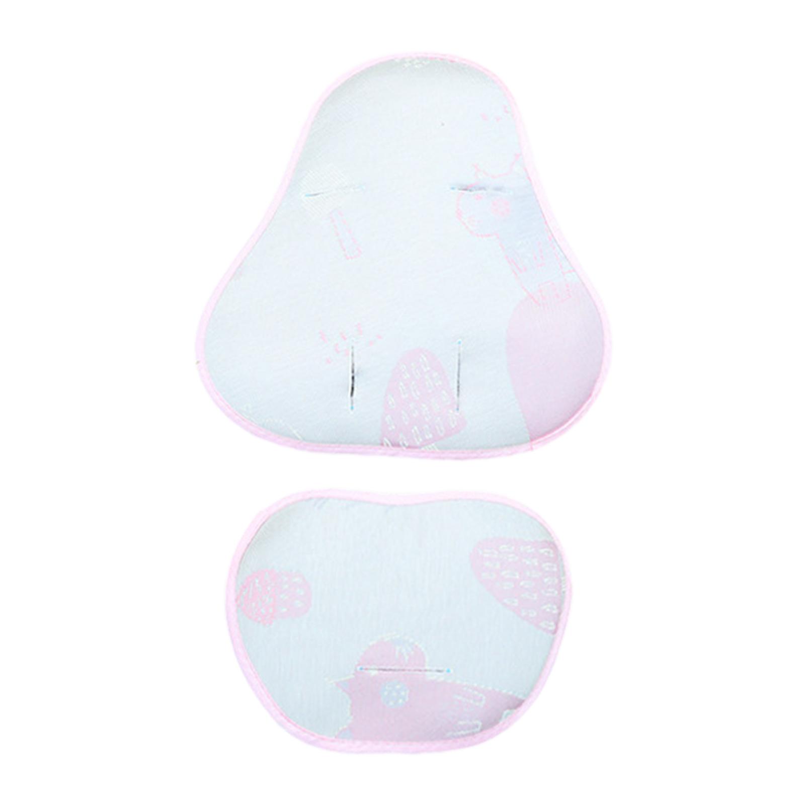 

Детский охлаждающий коврик, подушка для сиденья коляски, охлаждающая подставка для детского стульчика, коляски розовый