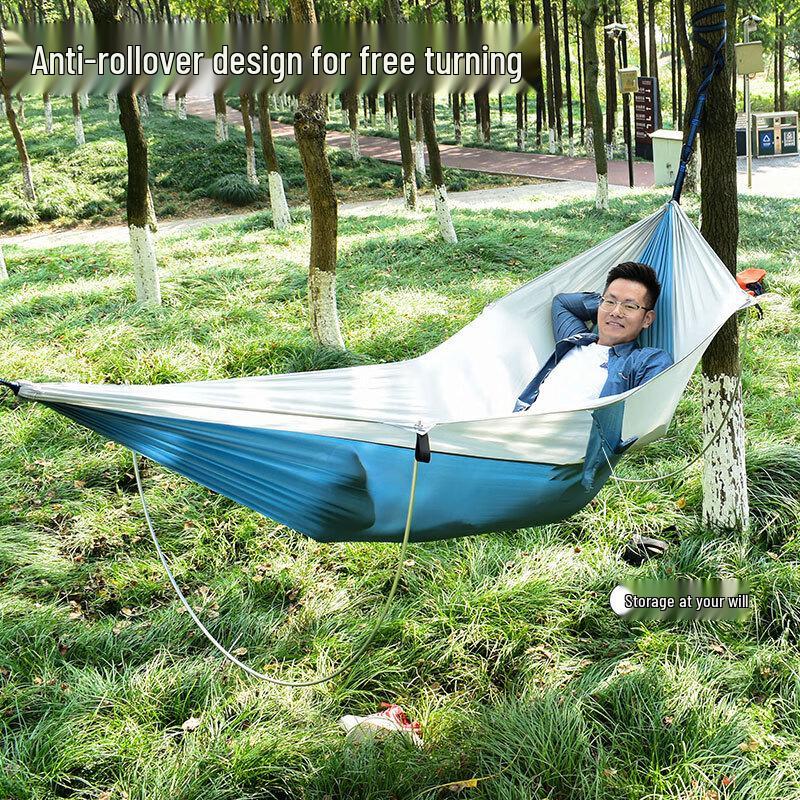Single Person Anti-Tip Outdoor Hammock