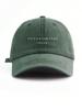 Unisex Vintage Washed Baseball Cap With Jesus Saves Cross Graphic