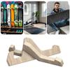 Skateboard Rack 1 Pair Stable Wood Skateboard Rack Snowboard Stand Snowboard Hardware For Enthusiasts And Collectors Family