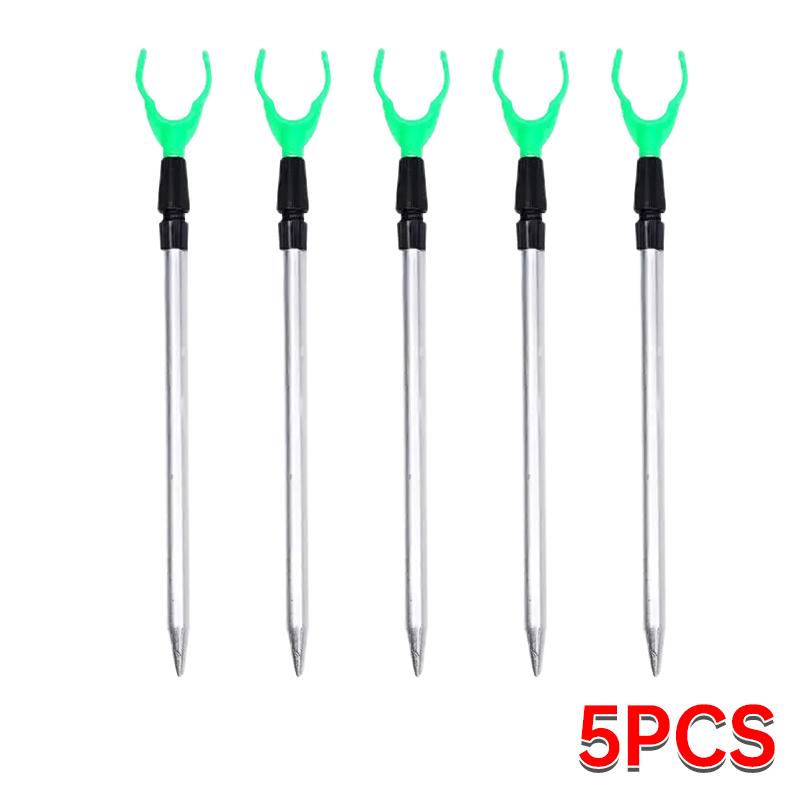 Multifunctional Retractable Fishing Rod Holder Heavy Duty Outdoor Fishing Rack with Sturdy Construction for Stable Rod Placement