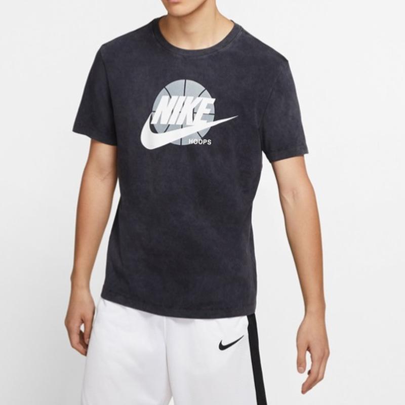Nike T Shirts Men's Crew Neck Moderate Straight Fit CD1297-010