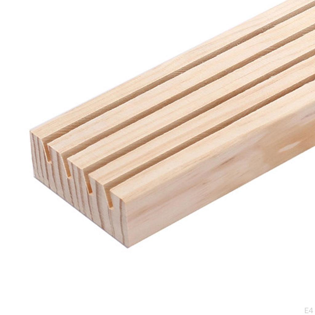 Stud Earrings Organizer Solid Wood Jewelry Stand Modern Lightweight Creative Rings Holder