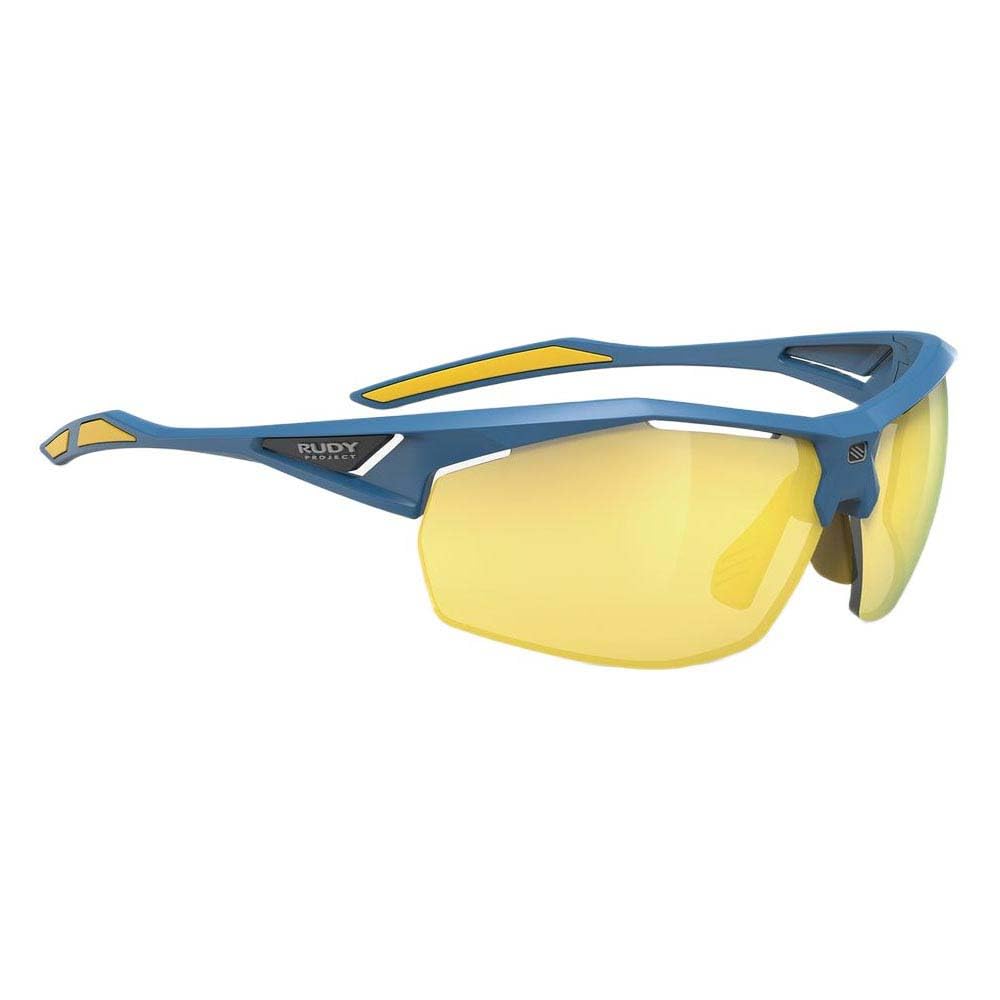 Rudy Project SYDUS Pacific Blue Matte Sunglasses, Frame, Multi-Laser Yellow, SQ010549-0000