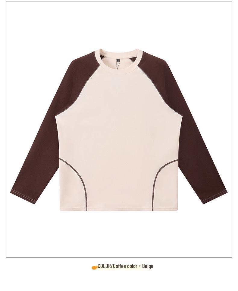 Color Block Double-Sided Plush Hoodie - Warm Autumn/Winter Layer for Couples