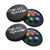 1 Set Geometric Dice Korean Game Hand-Eye Coordination Training Colorful Stone Catching Game Portable Travel Kids Adults Game Night Party Dice Toy
