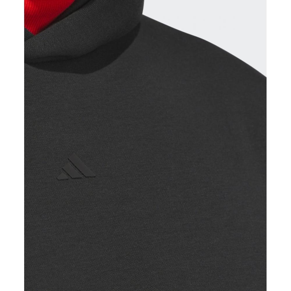 Adidas Basketball Hoodie   Black Iz4907