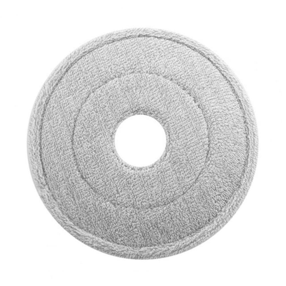 24cm Round MOP Head Cloth Spin Wring for Cleaning Floors Pad Home Replacement Universal Accessories 360 Rotating Barrel Towels