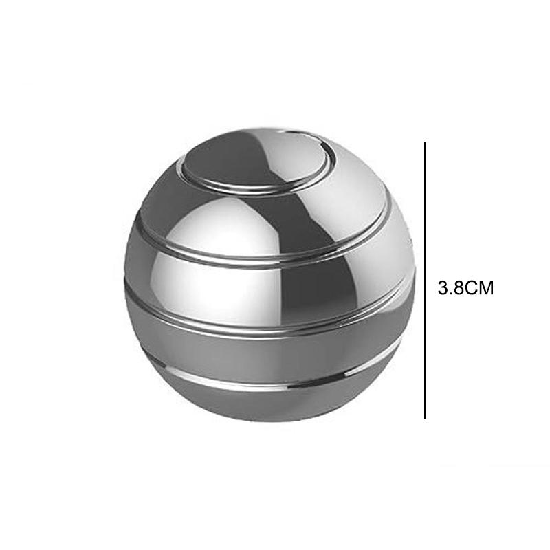 Dynamic Desktop Spinning Toy Stress Relief Desktop Toy Ball Anti Anxiety Desktop Gadget Sensory Fidget Toy For Adults Men