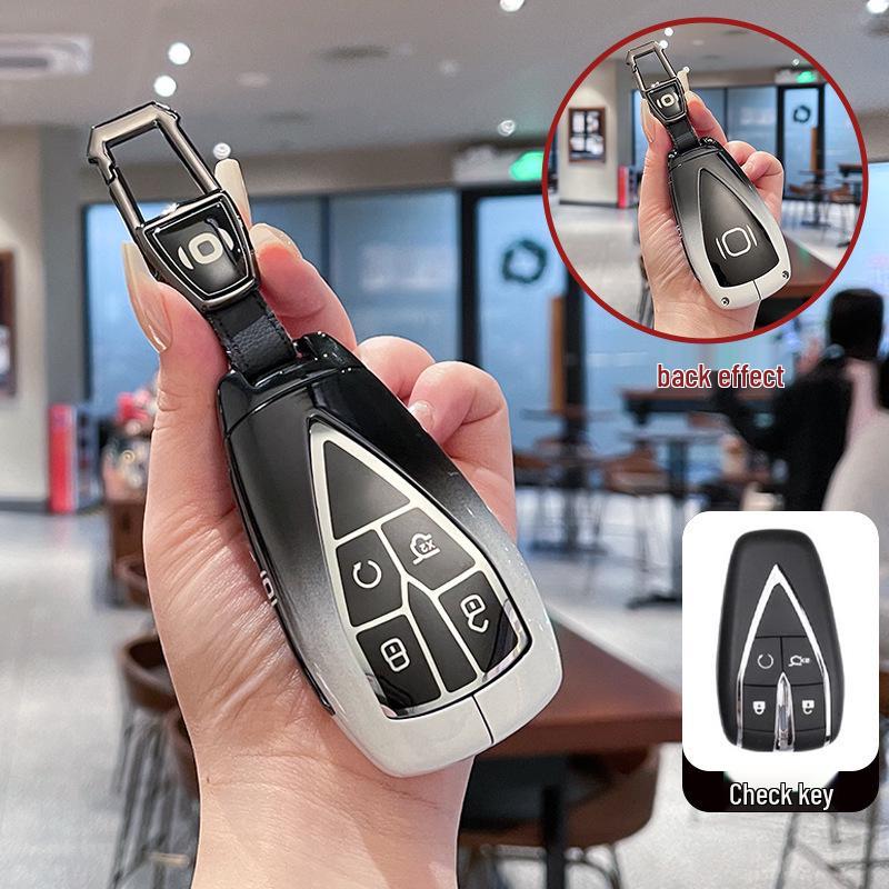 Changan Qiyuan A07 Schlüsseletui für Modelle 25/24: 515 Elite, Premium 710 Flaggschiff mit Metallgehäuse und High-End-Schnalle