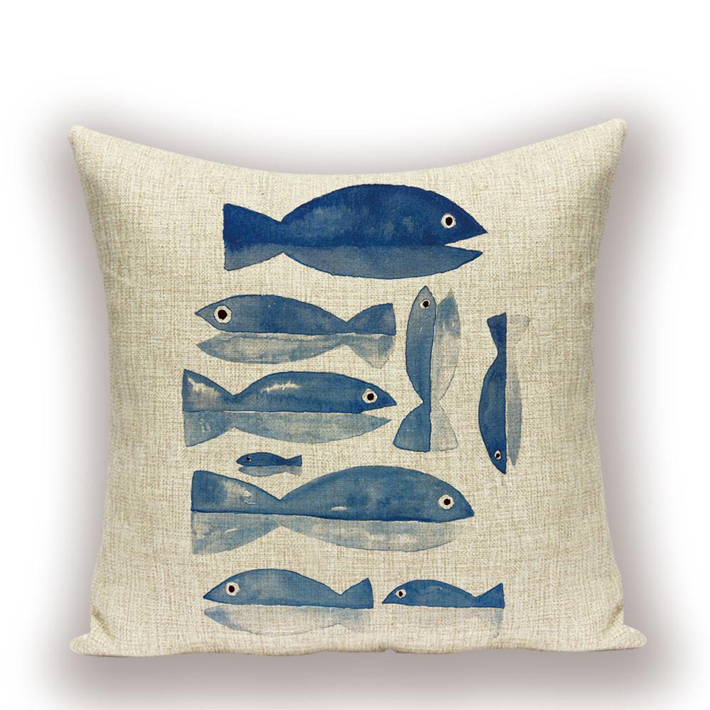 Nordic Home Decoration Throw Pillow Fish Cushion Covers High Quality Decorative Pillows Custom Pillowcase On Pillows