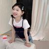 NAIYOUKIDS Girls' Roman Sweetheart Two-Piece Look T-Shirt