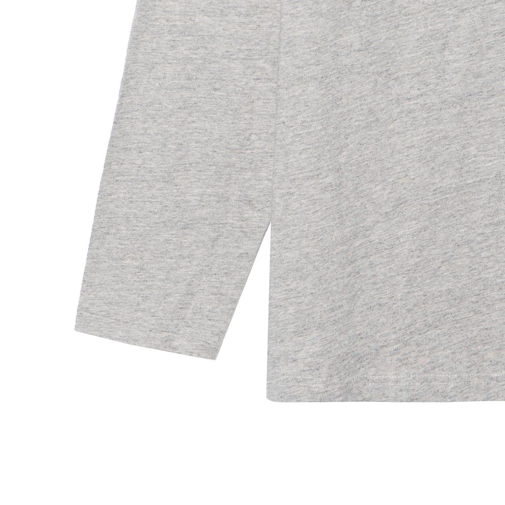 Polo Ralph Lauren Ss23 Logo Embroidered Button Crew Neck Long Sleeve T-Shirt Men Tops Gray MNPOTSH16820076-020