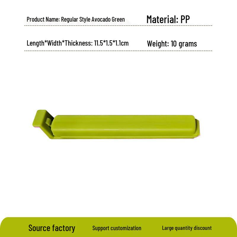 Plastic Food and Snack Bag Sealing Clips for Tea and Seasonings