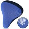 4PCS 3D Fabric Bike Seat Cover Breathable Mesh Cycling Seat Cushion Cover  Riding Equipment