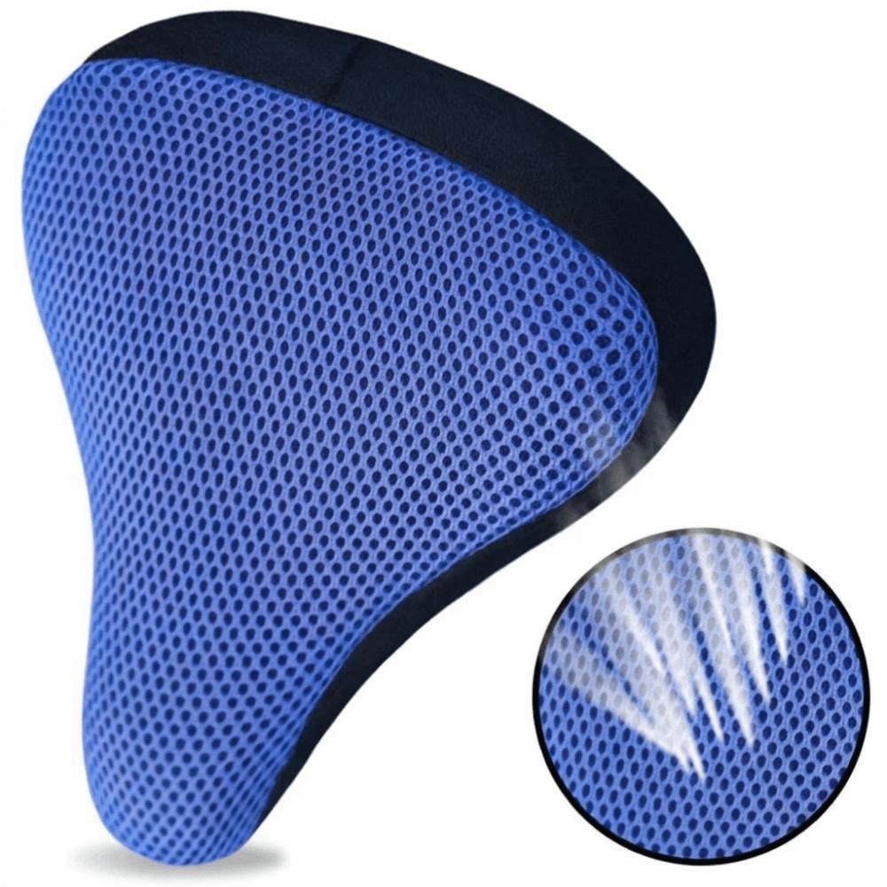 4PCS 3D Fabric Bike Seat Cover Breathable Mesh Cycling Seat Cushion Cover  Riding Equipment