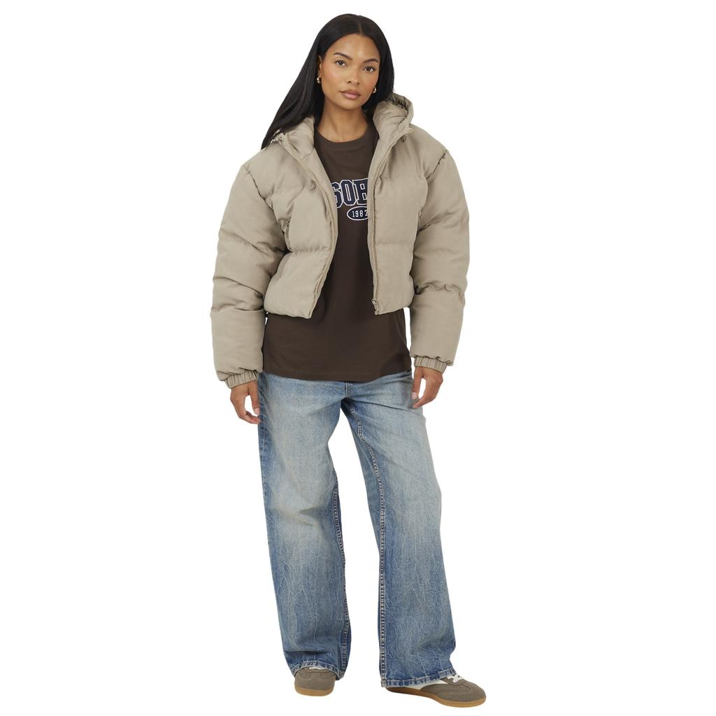 Brave Soul Womens/Ladies Dani Short Padded Jacket