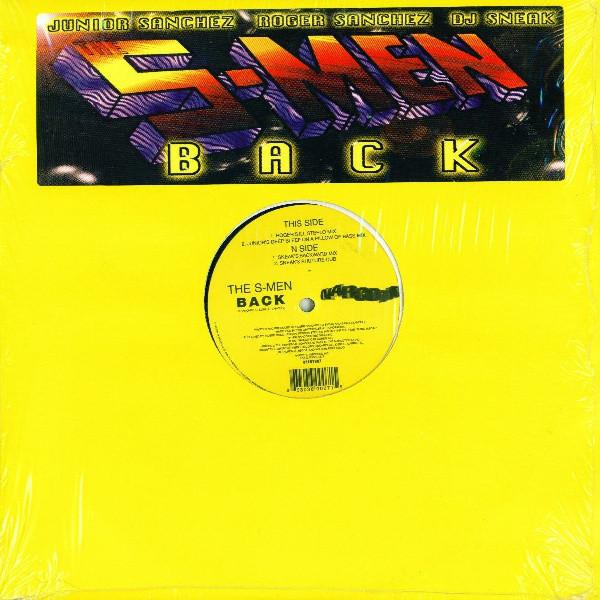 

12inch Record S-MEN - Back DEANY007 Narcotic 1997 US Dance & Electronica Used