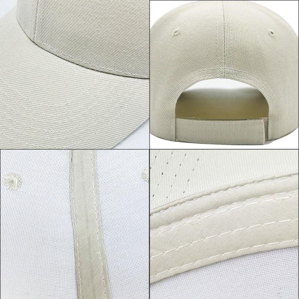 Adjustable Baseball Cap UV Protection Baseball Hats Casual Sunscreen Hats  for Men Women