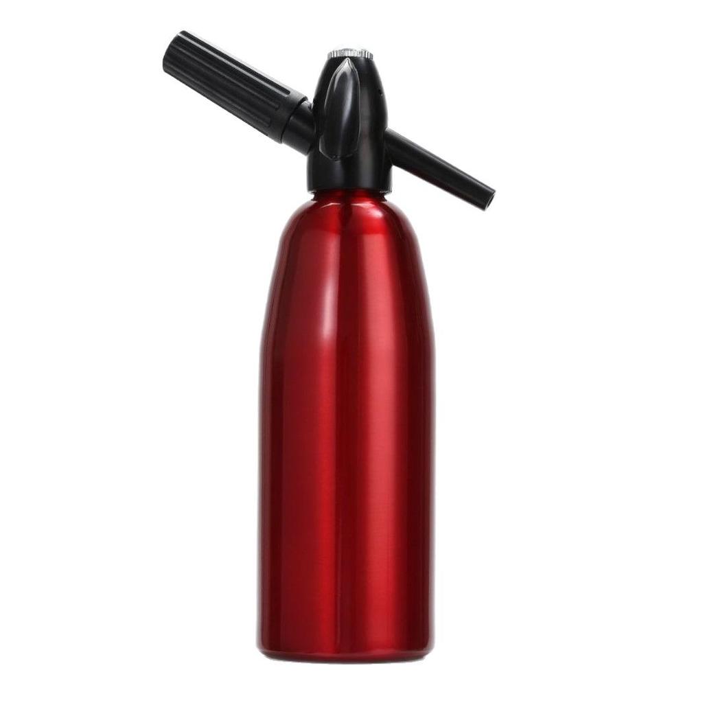 Pistola Sifão de Refrigerante de Alumínio - Fabricante de Água com Gás de 1000ML para Cocktails