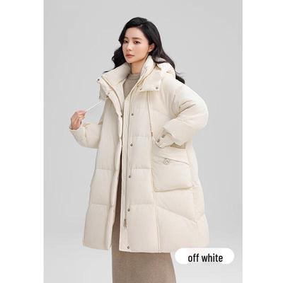 Women's Mid-Length Fashion Duck Down Jacket YE4B613231A