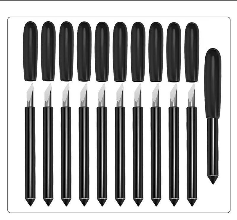 Gold Deep Cut Blade & Tool Holder for Engraving Machines