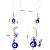 Blue Eye Turkey Evil Blue Eye Pendant Interior Accessories Car Key Pendants Twine Drop Pendant