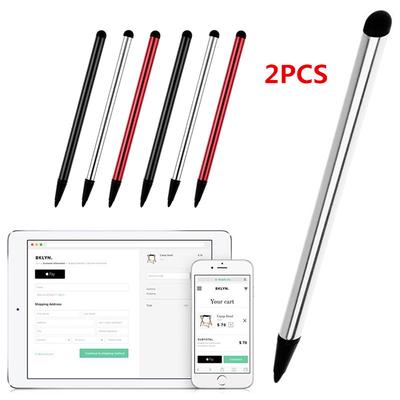 2 Stück kapazitiver Stift Touchscreen Stylus Bleistift für iPhone iPad Tablet Universal