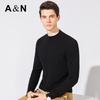Antonio Men's Pure Cashmere Mock Neck Sweater