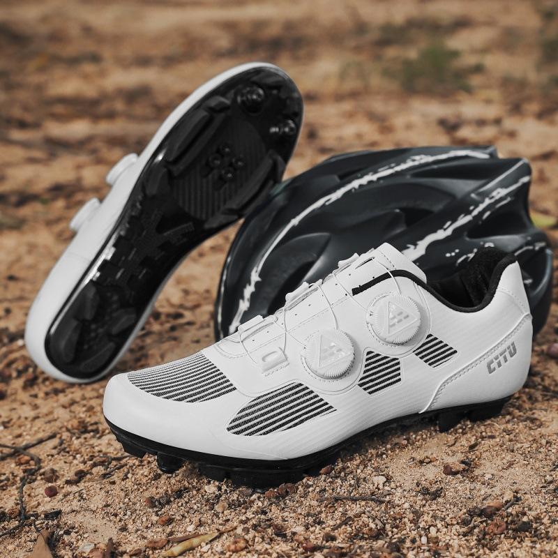 Men'S And Women'S Cycling Shoes, Cycling Shoes, Road Lock, Mountain Lock, Unlocked Outdoor Breathable Cycling Shoes