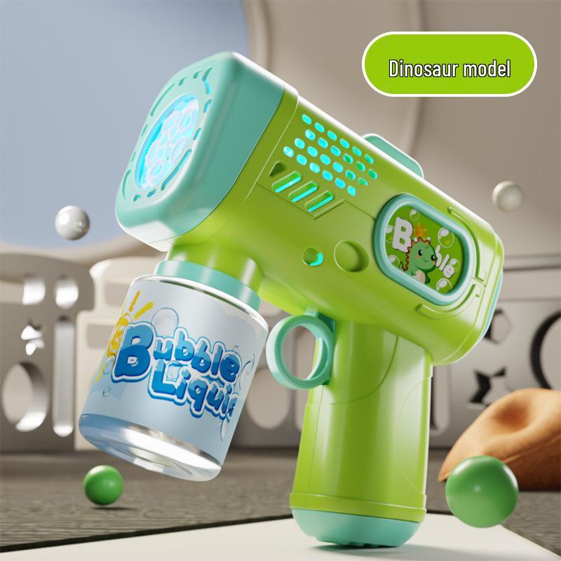 Gatling Bubble Gun: Automatic Electric Handheld Bubble Maker for Kids