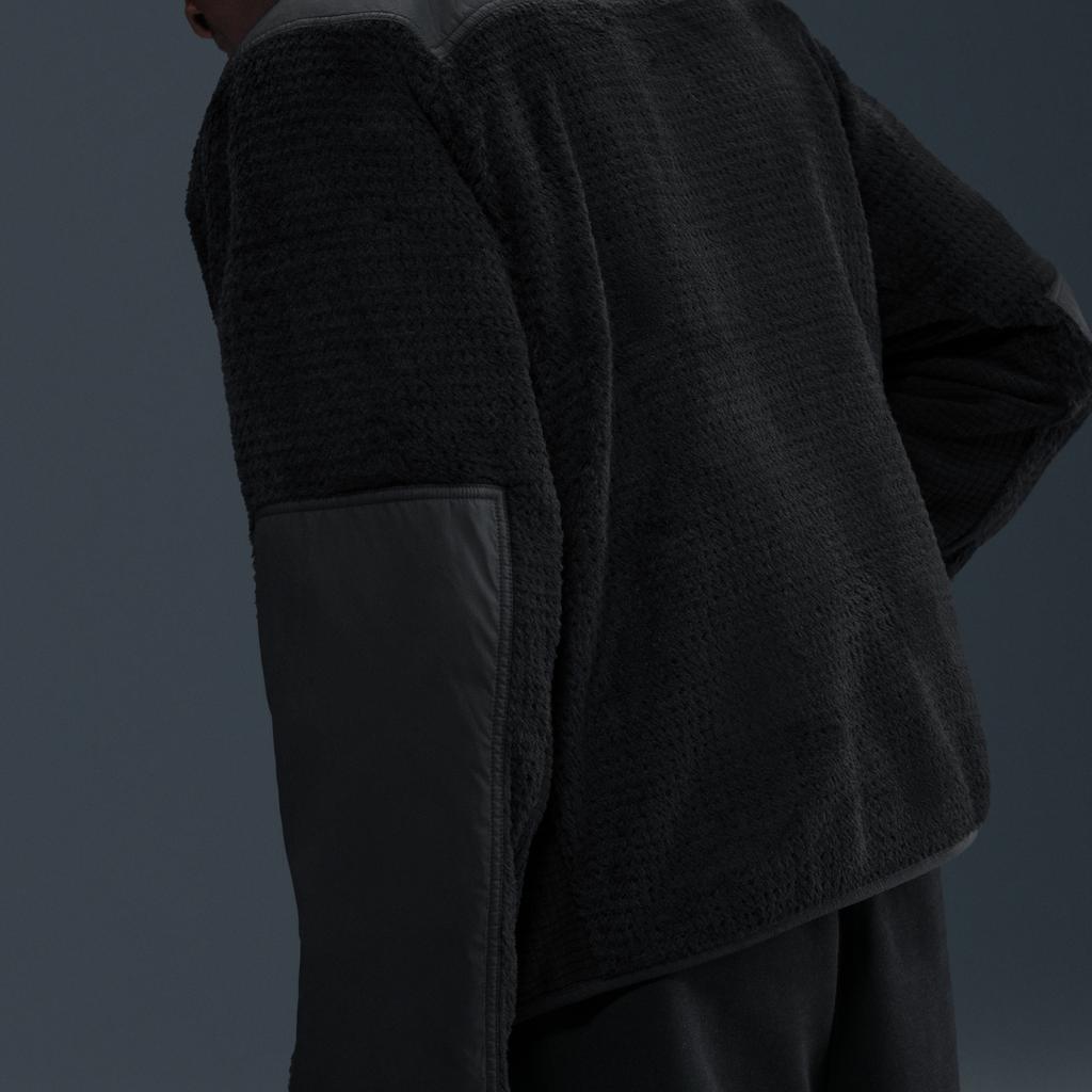 Nike X Stussy Fleecem podšitá bunda na zip s barevnými bloky a dlouhým rukávem Unisex bunda HQ8525-010