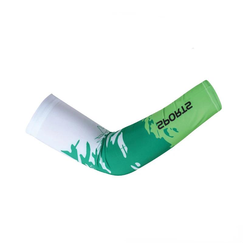 New Ice Silk Sleeve Sunscreen Cuff UV Sun Protection Arm Sleeves  Anti-Slip Men Women Long Gloves Outdoor Cool Sport Cycling