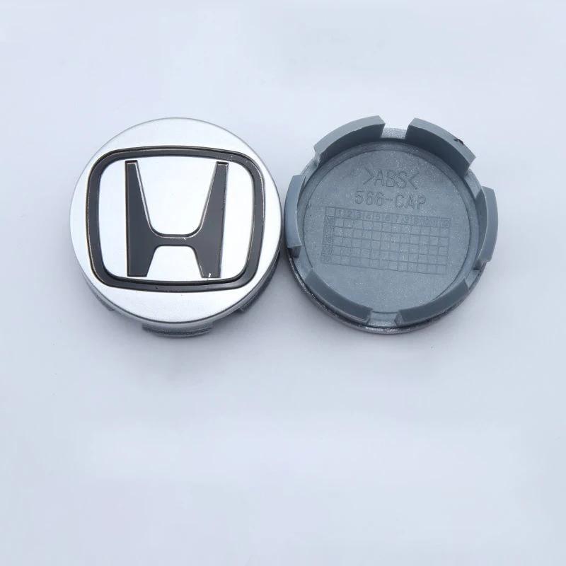

4pcs 58mm Car Wheel Center Hub Center Cap Rim Hub Dustproof Cover Emblemem For Honda Civic CRV Accord Fit Odysse Auto Accessorie