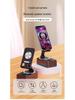 Multifunctional Bluetooth Speaker & Phone Holder: Folding, Rotating Stand for Easy Viewing and Music. Perfect for Lazy Days! Portable and Convenient.