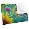 JQ Licensing Jg-Jp Silky Sunflower Supersoft Blanket