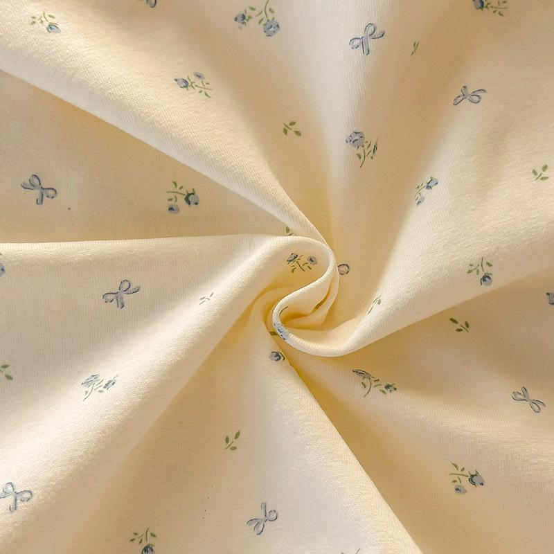 Women's Spring Cotton 10A Antibacterial Extended Crotch Breathable Hip Briefs