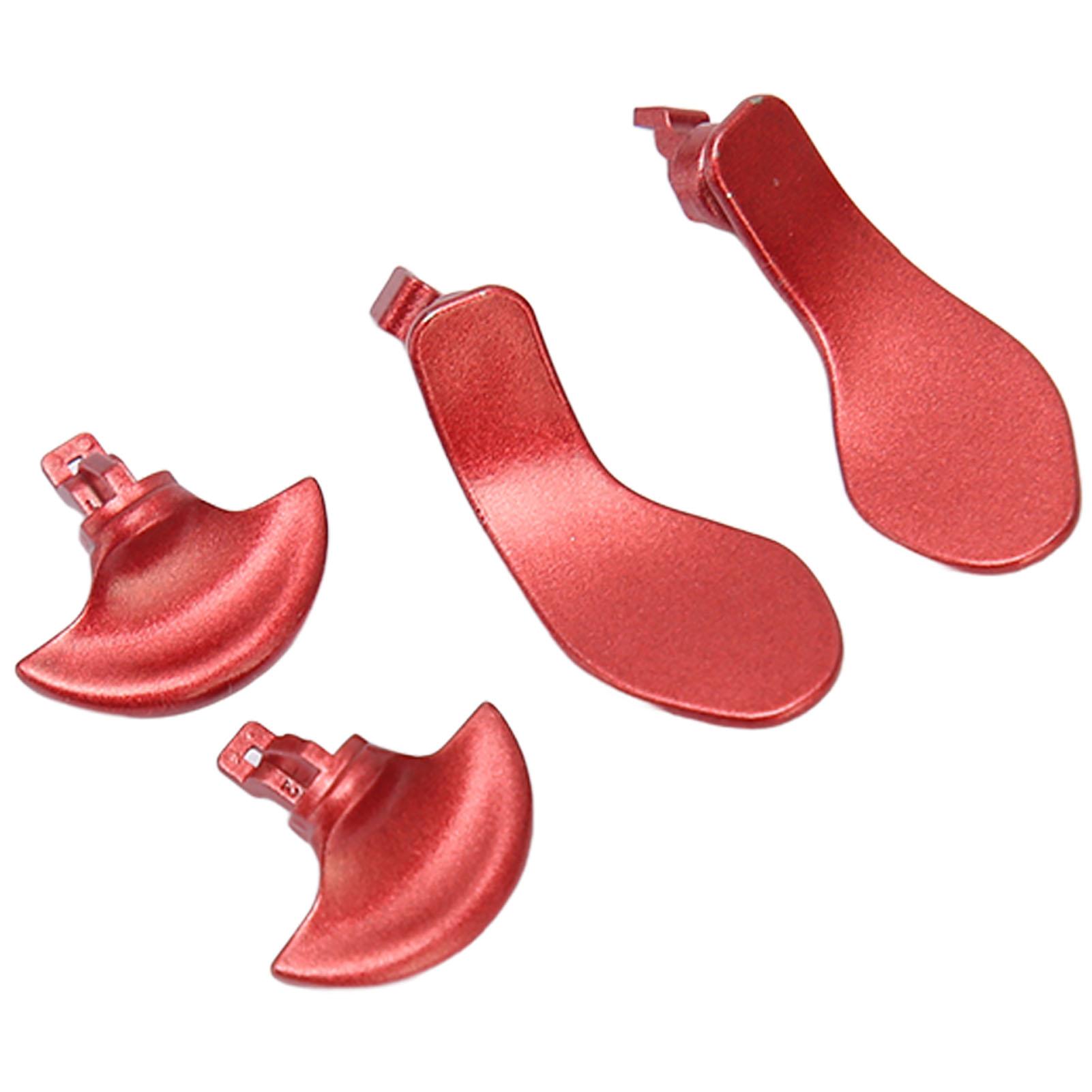 4 шт. Игровой контроллер задние кнопки профессиональные сменные металлические задние кнопки для PS5 Edge красный