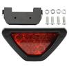 Motorcycle Car Tail Light 12 LED Triangular Brake Light Flash Warning Light Reverse Safety Parking Strobe Modified Accessories