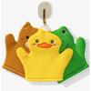 1PC Cartoon Super Soft Cotton Baby Bath Shower Brush Glove Cute Animal Frog/Dog/Duck Pattern Children Sponge Rubbing Towel Ball