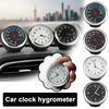 Autohodiny Vlhkoměr S Nočním Světlem Autoteploměr Elektronický Vnitřní Mini Měřič Autohodiny Čas Křemenné Auta Y0V0