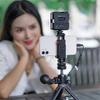 1/2Pcs Multi-functional Phone Holder Clamp Phone Tripod Mount Rotatable with Dual Cold Shoe Mounts for Smartphone Vlog