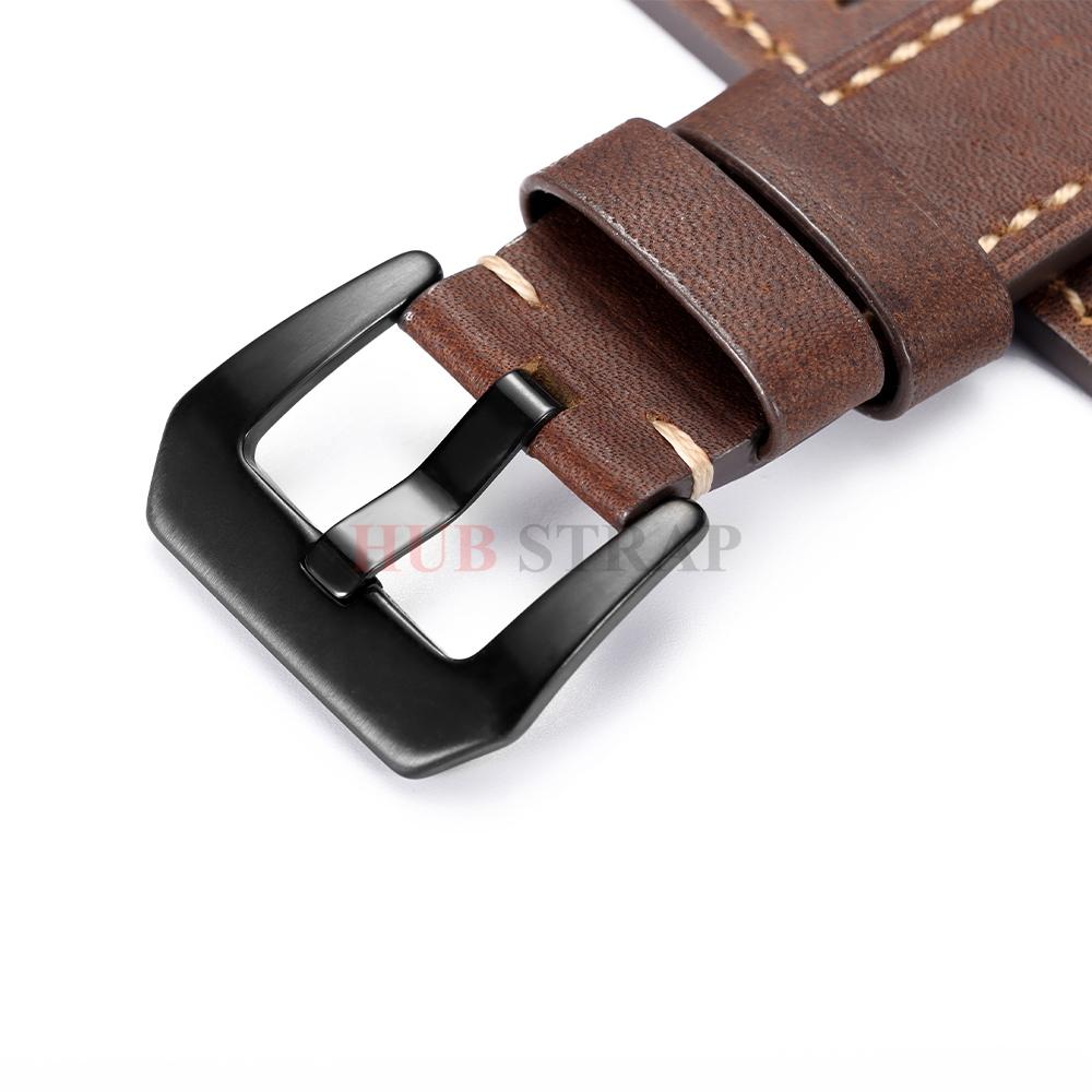 18mm 20mm 22mm 24mm 26mm Calfskin Retro Watchband Quick Release Cowhide Straps for Panerai for Omega Men Women Sport Bracelets
