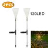 1~4PCS LED Solar Power Firework Lights Garden Decoration Fairy Lamp Waterproof Outdoor Dandelion Lawn Light Patio Garden Decor