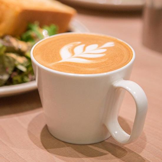 Wired Beans Eternal Mugs, Arita Ware and Mino Ware, Pair Set, Black Matte and White Matte, 240ml, Gift Boxed